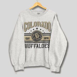 Vintage University of Colorado Buffaloes Sweatshirt, 90s CU Buffaloes Shirt Tee